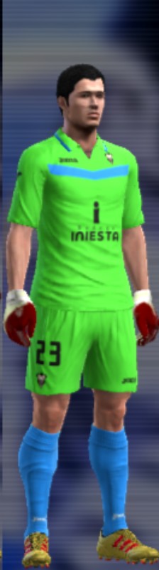 Albacete 2011-12 GK 2 Kit