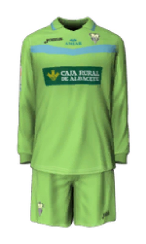 Albacete 2010-11 GK 2 Kit