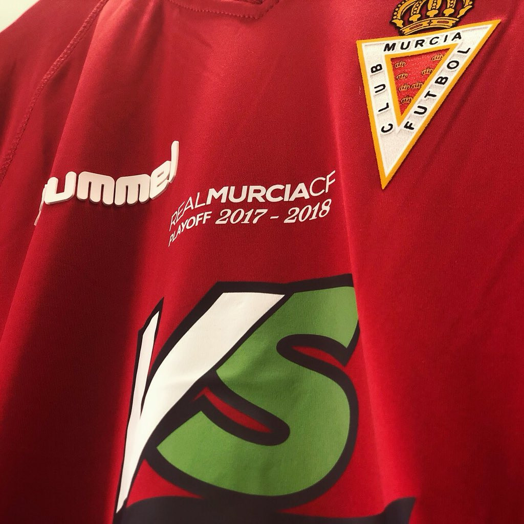 Real Murcia 2017-18 Segunda Divison B Play-Off Kit