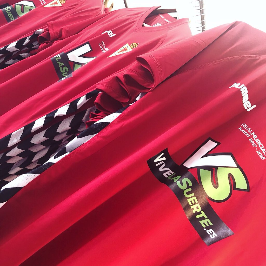 Real Murcia 2017-18 Segunda Divison B Play-Off Kit