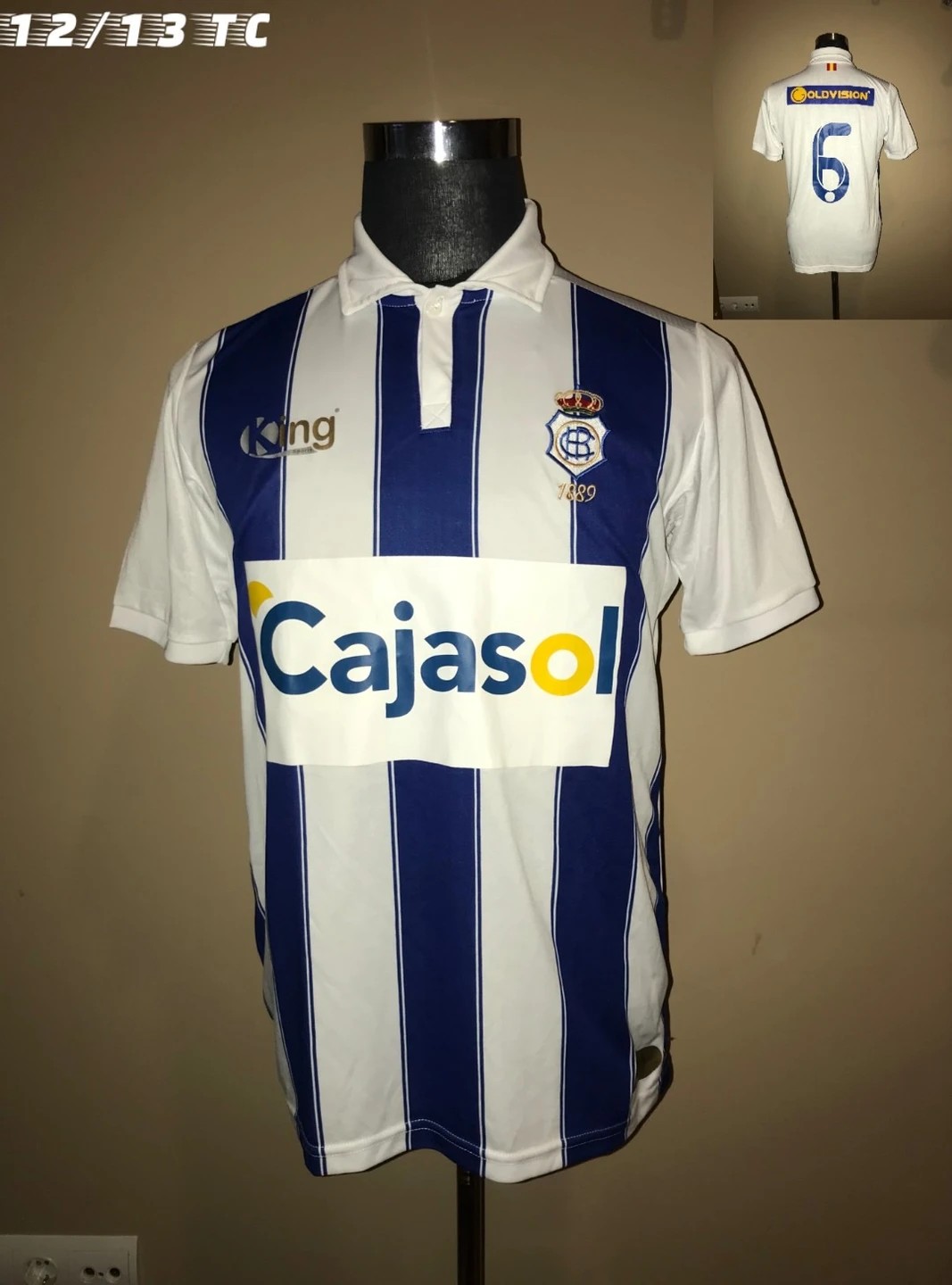Recreativo de Huelva 2012-13 Cup Home Kit