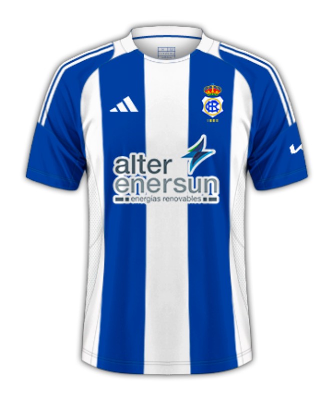 Recreativo de Huelva 2024-25 Home Kit