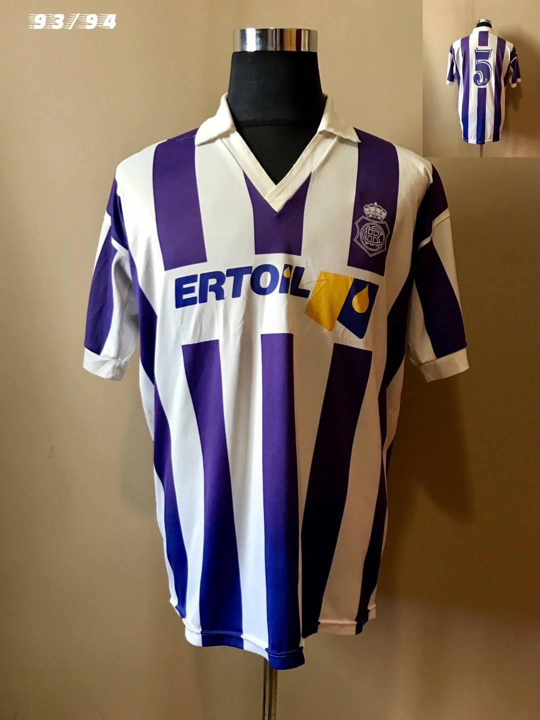 Recreativo de Huelva 1993-94 Home 2 Kit