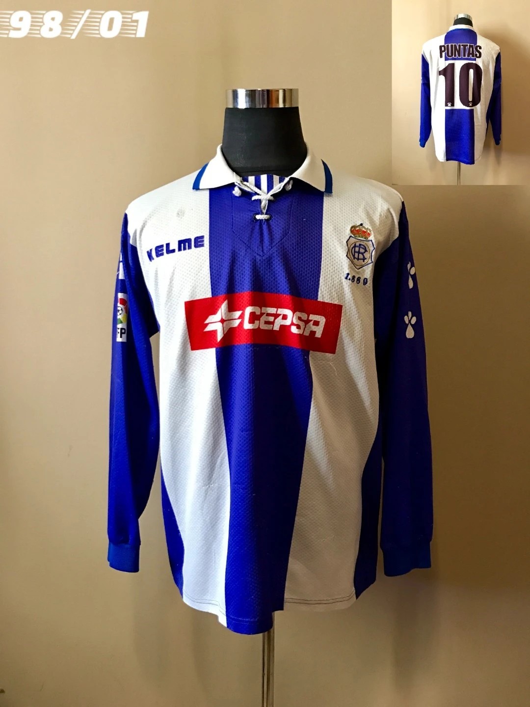 Recreativo de Huelva 1999-00 Home Kit