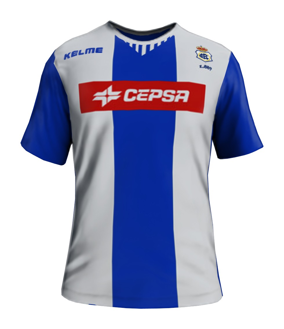 Recreativo de Huelva 2000-01 Home Kit