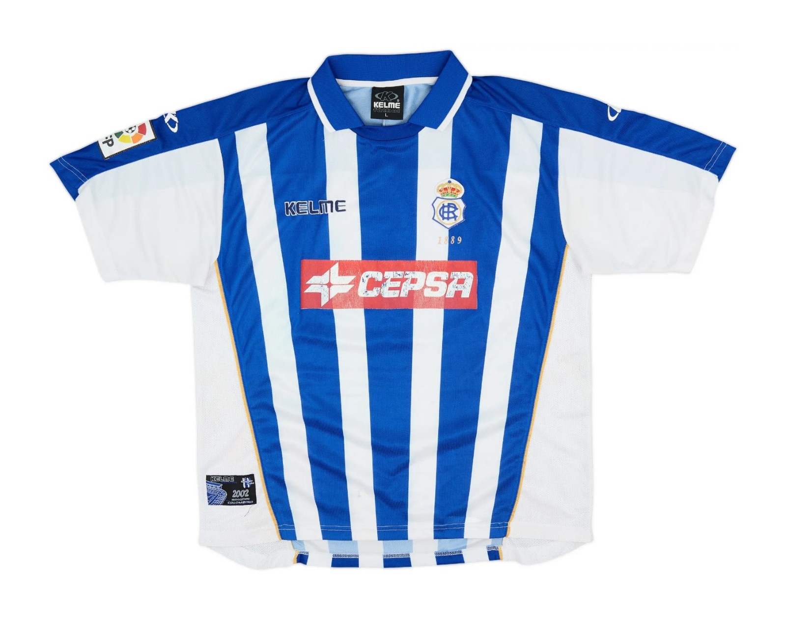 Recreativo de Huelva 2002-03 Home Kit