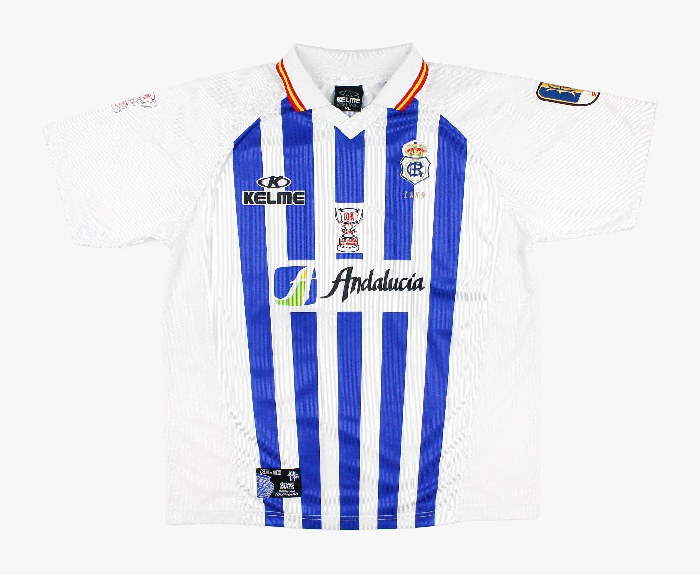 Recreativo de Huelva 2002-03 Copa del Rey Final Kit