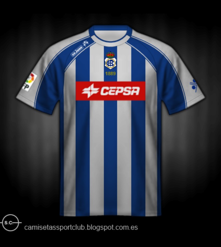 Recreativo de Huelva 2006-07 Home Kit
