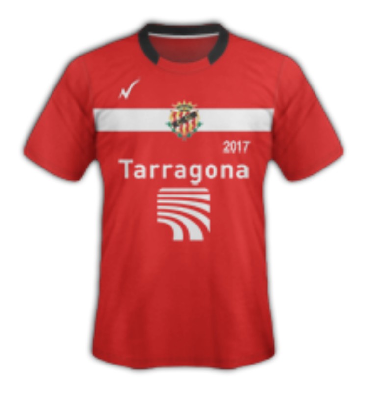 Gimnàstic de Tarragona 2012-13 Home Kit