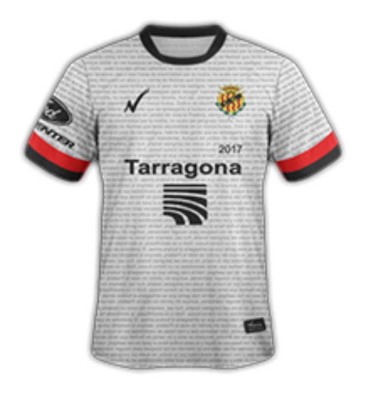 Gimnàstic de Tarragona 2013-14 Away Kit