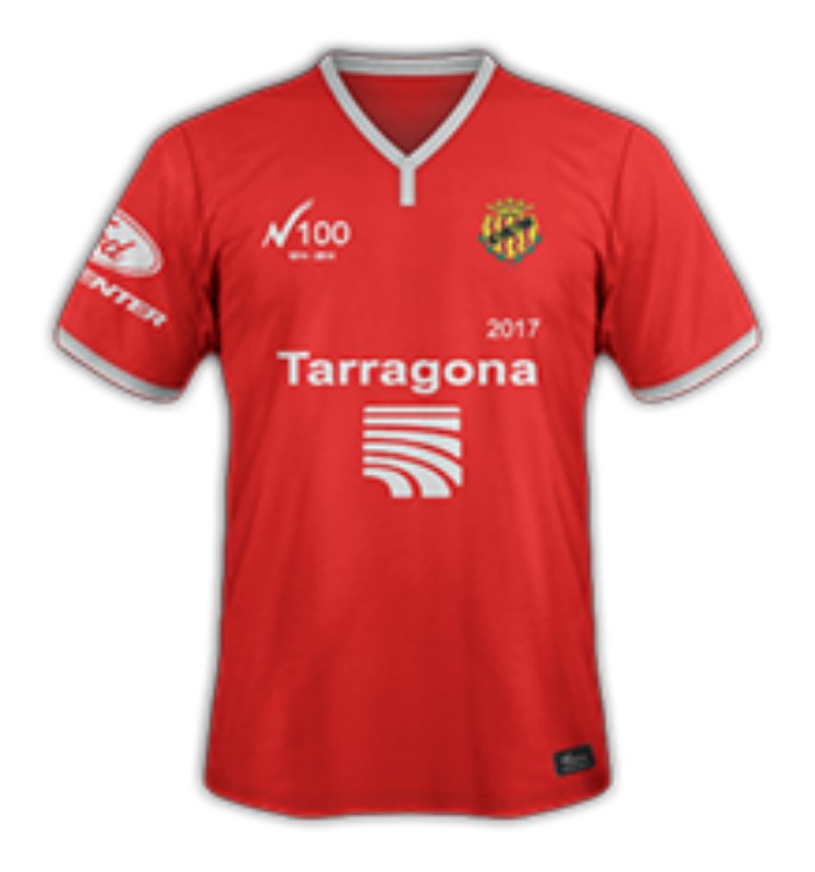 Gimnàstic de Tarragona 2014-15 Home Kit