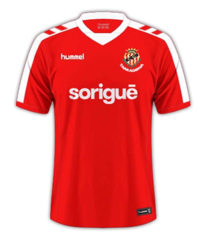 Gimnàstic de Tarragona 2017-18 Home Kit