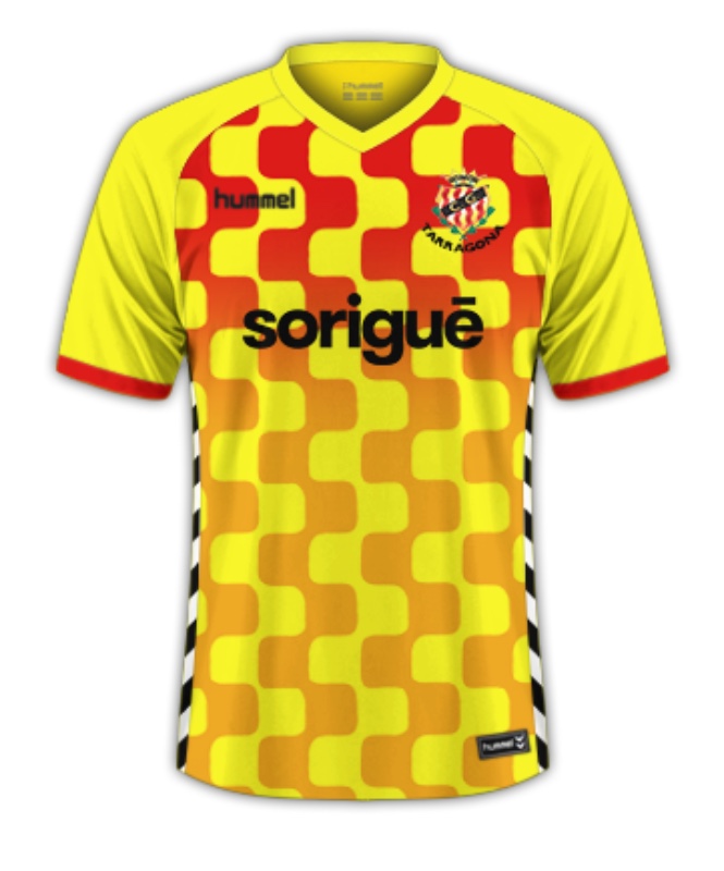 Gimnàstic de Tarragona 2017-18 Third Kit