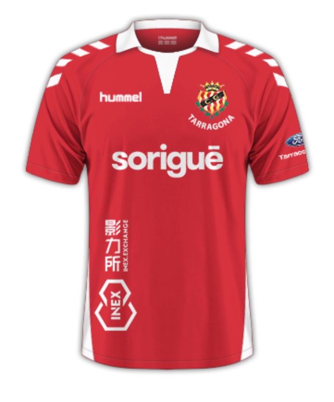 Gimnàstic de Tarragona 2018-19 Home Kit