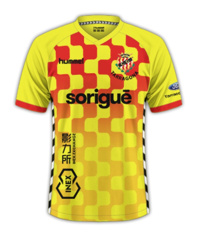 Gimnàstic de Tarragona 2018-19 Third Kit
