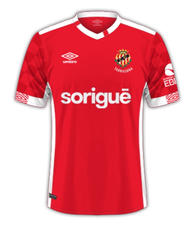 Gimnàstic de Tarragona 2021-22 Home Kit