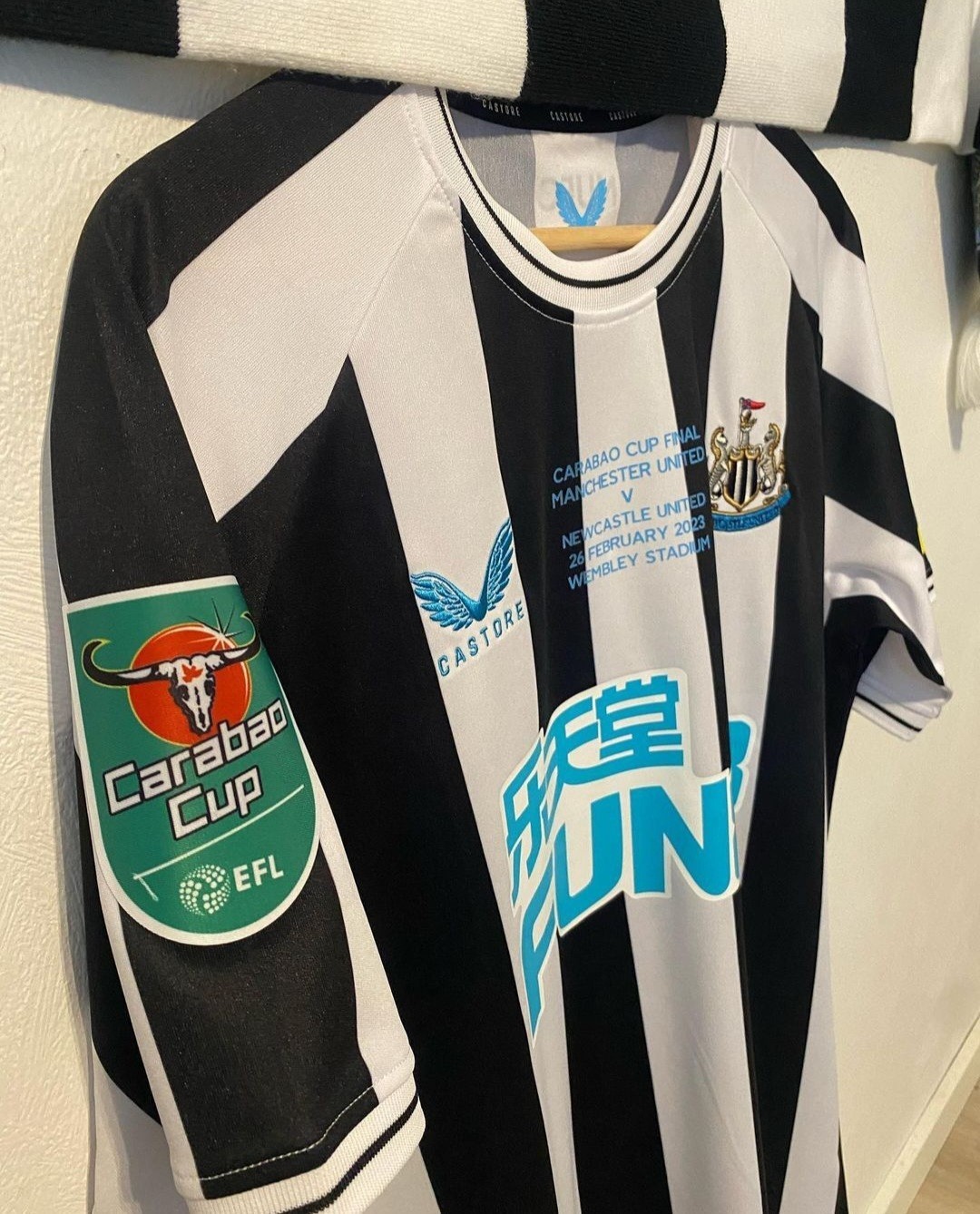 Newcastle United 2022-23 EFL Cup Final Kit