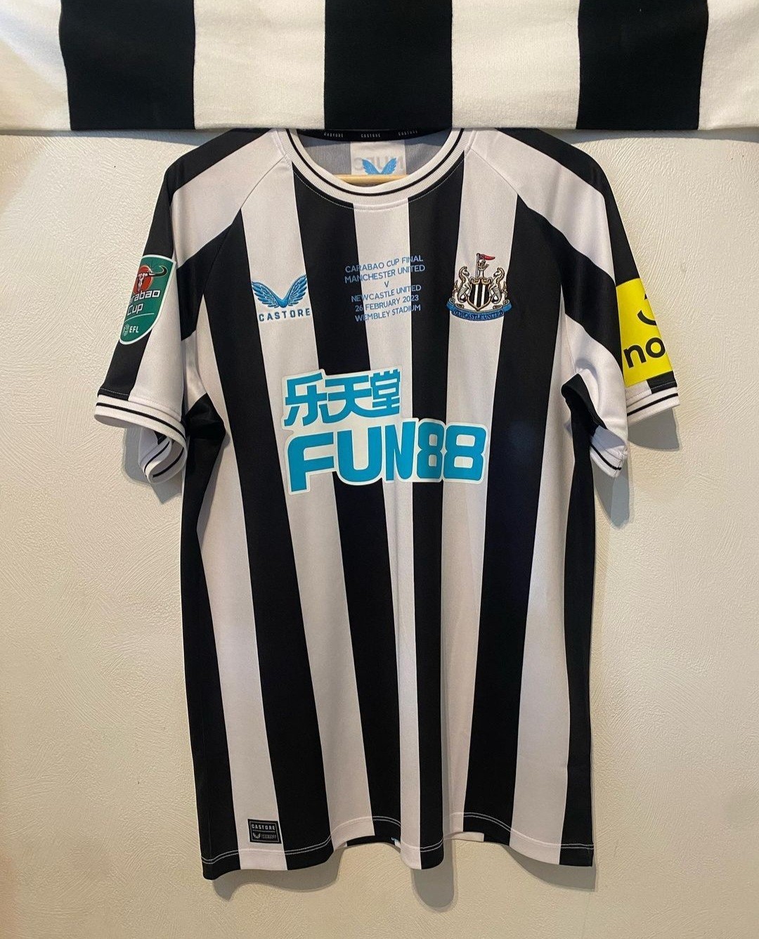 Newcastle United 2022-23 EFL Cup Final Kit