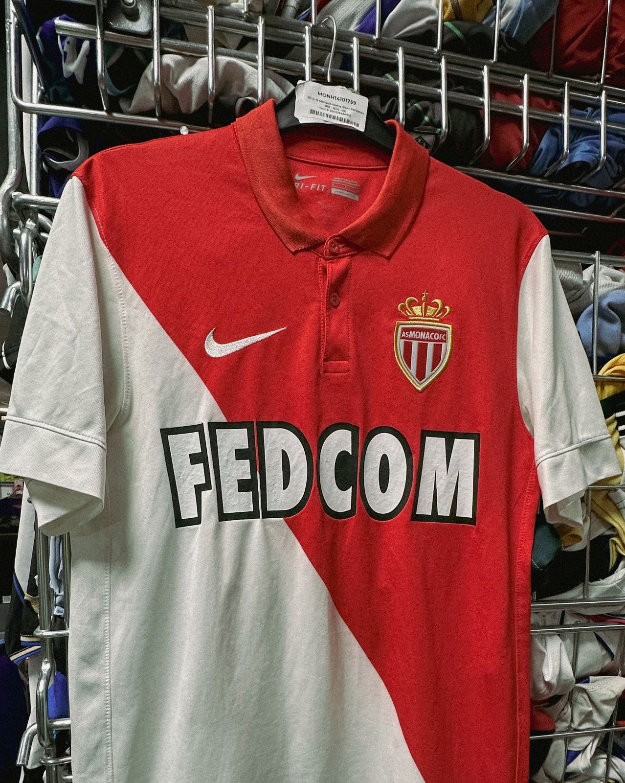 AS Monaco 2014-15 Home Kit