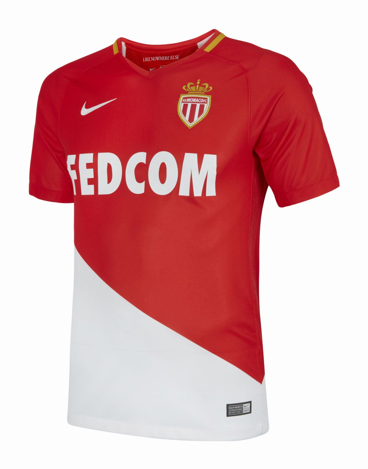 AS Monaco 2017-18 Home Kit