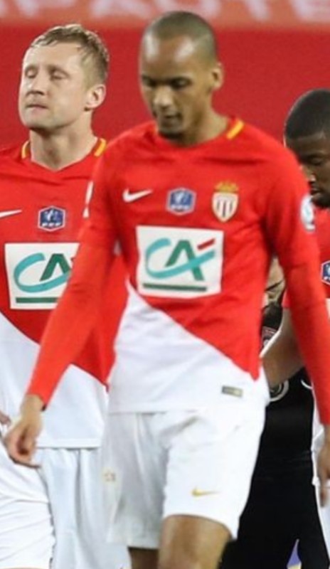 AS Monaco 2017-18 Coupe de France Home Kit