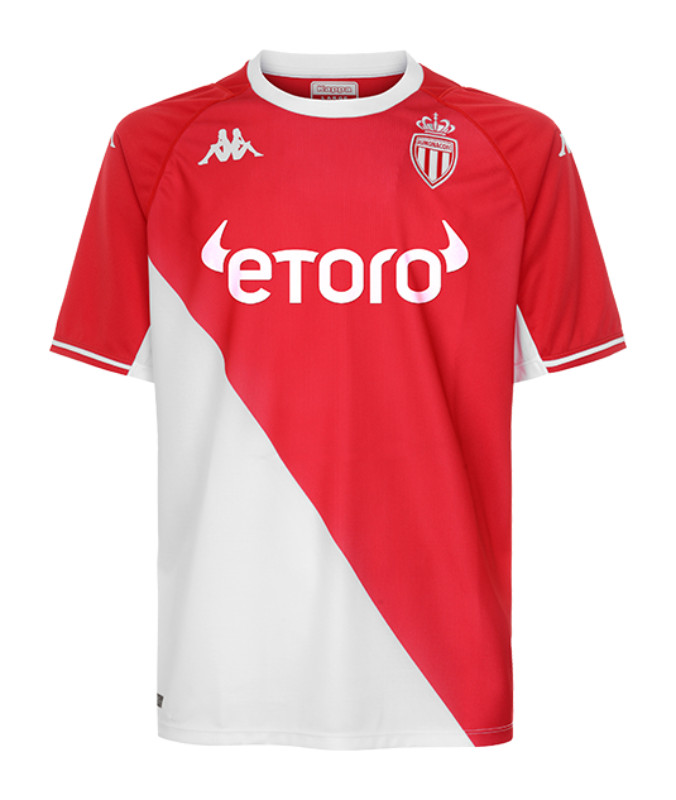 AS Monaco 2021-22 Home Kit