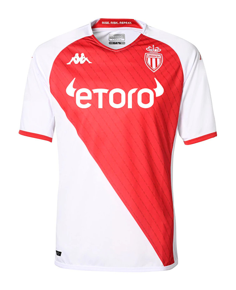 AS Monaco 2022-23 Home Kit