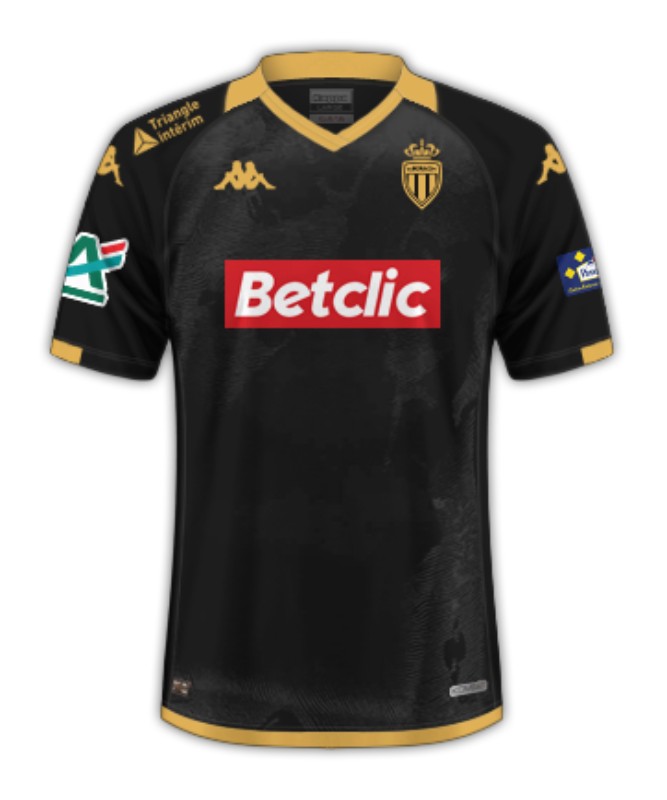 AS Monaco 2023-24 Coupe de France Away Kit