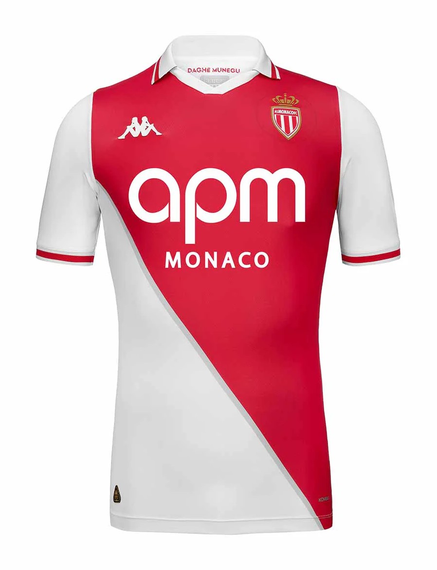 AS Monaco 2024-25 Home Kit