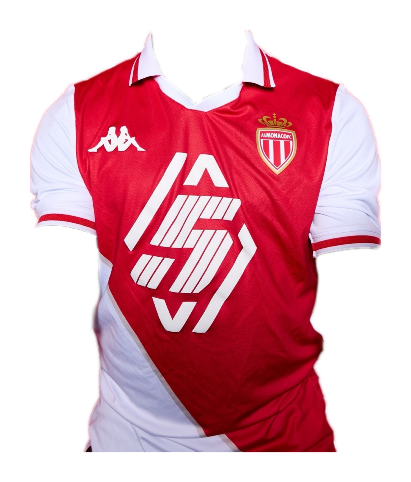AS Monaco 2024-25 Champions League Home Kit