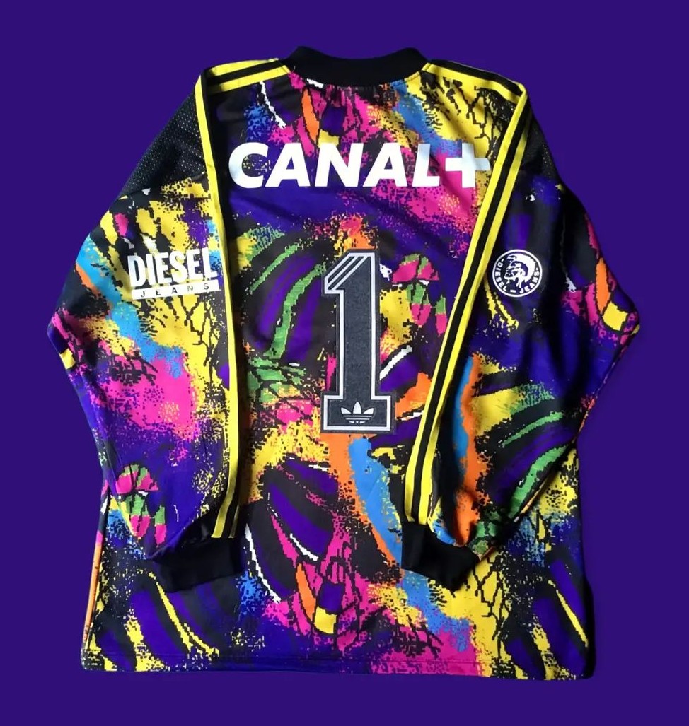 AS Monaco 1992-93 GK 2 Kit