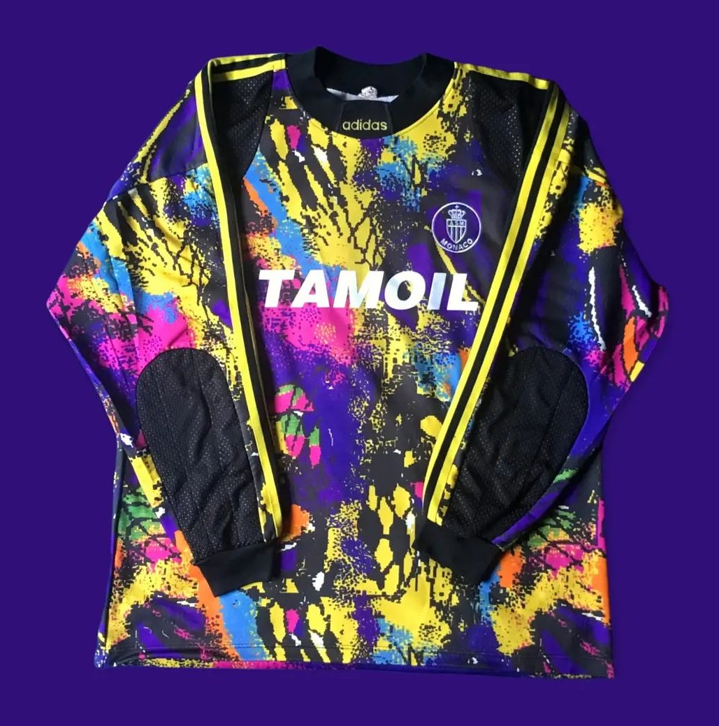 AS Monaco 1992-93 GK 2 Kit