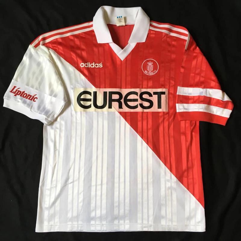 AS Monaco 1995-96 Home Kit