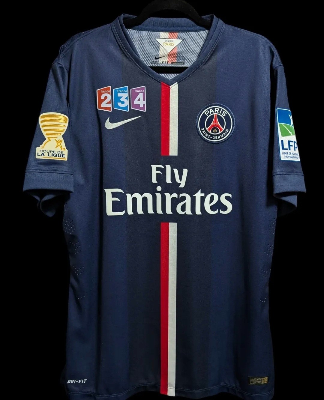 Paris Saint-Germain 2014-15 Coupe de la Ligue Home Kit