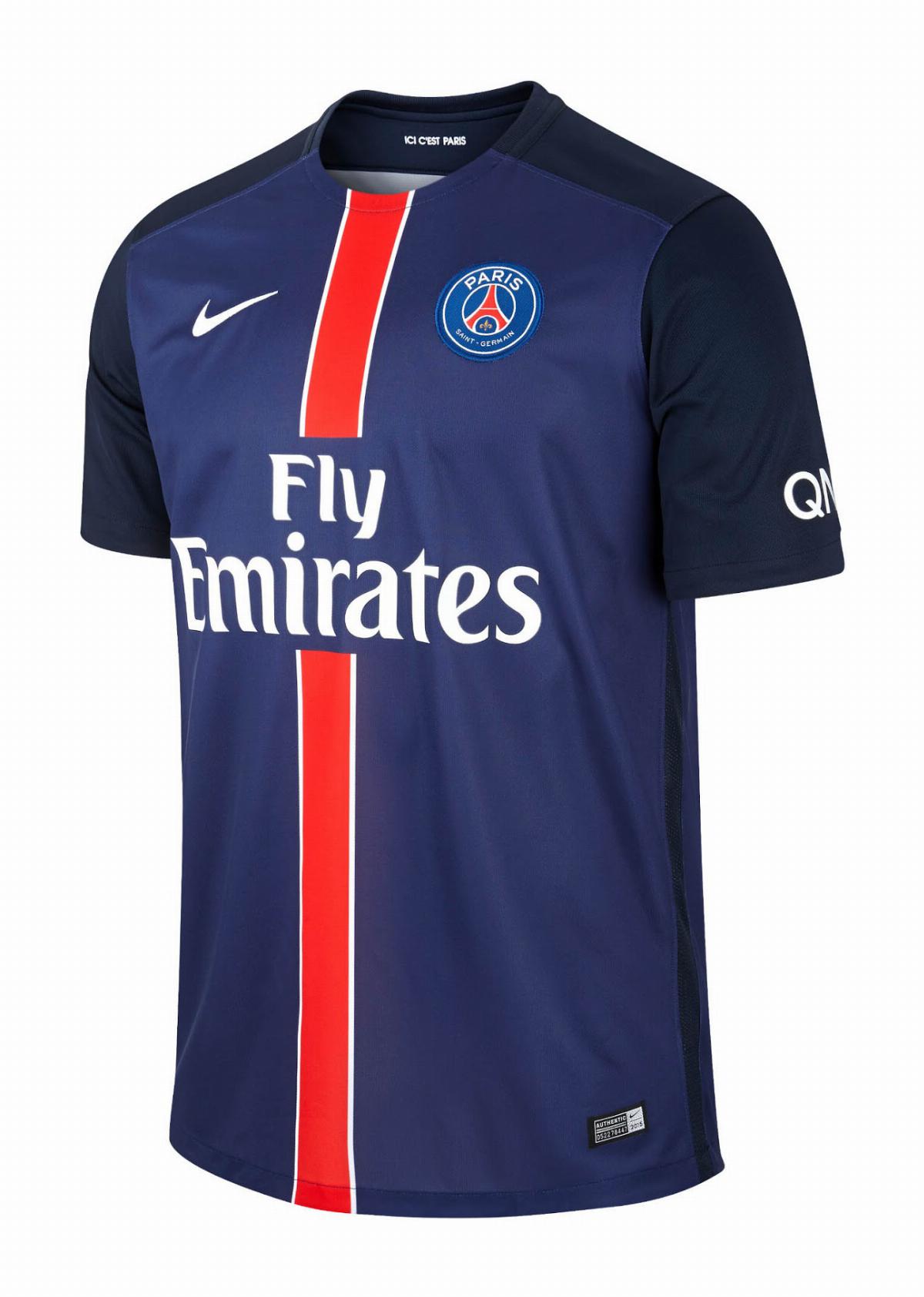 Paris Saint-Germain 2015-16 Home Kit