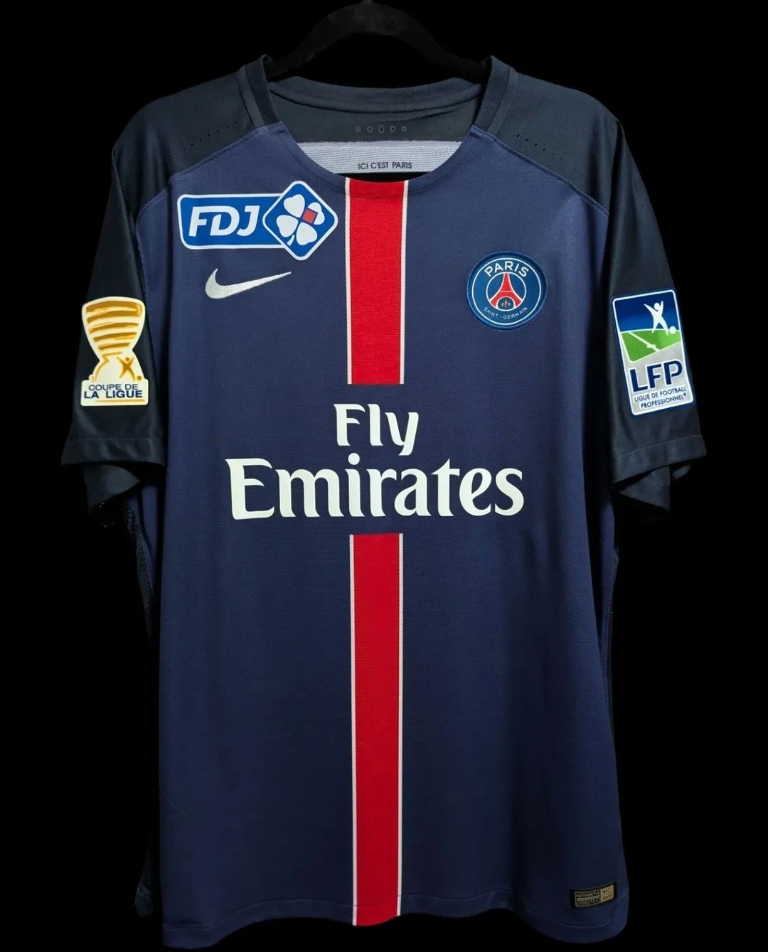 Paris Saint-Germain 2015-16 Coupe de la Ligue Home Kit