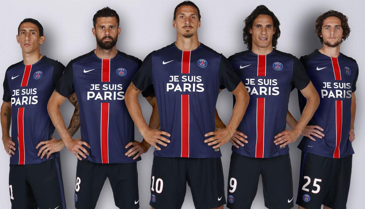 Paris Saint-Germain 2015-16 Home V2 Kit