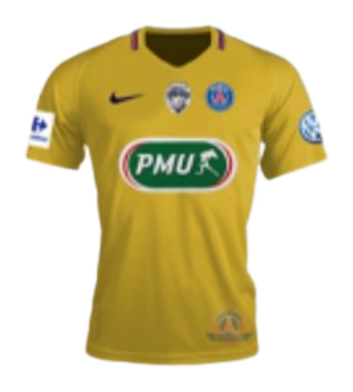 Paris Saint-Germain 2017-18 Coupe de France Away Kit