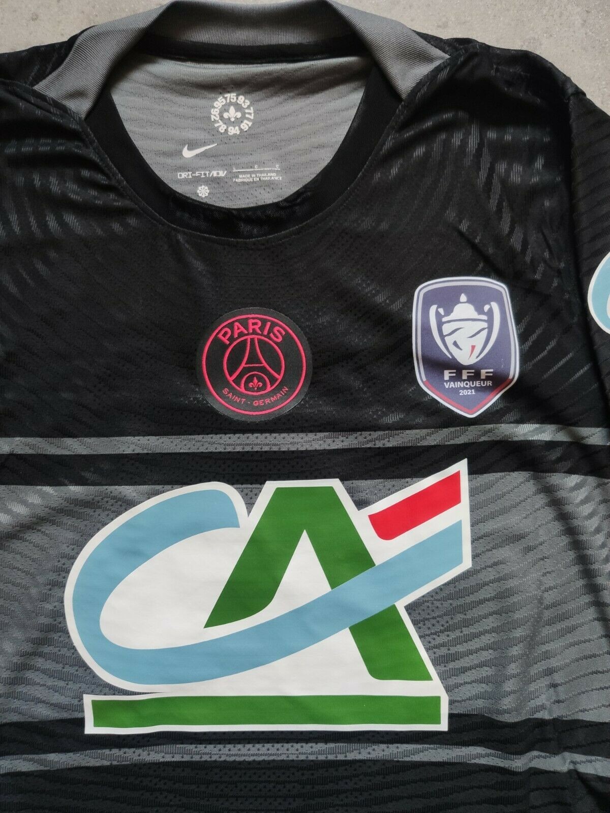 Paris Saint-Germain 2021-22 Coupe de France Third Kit