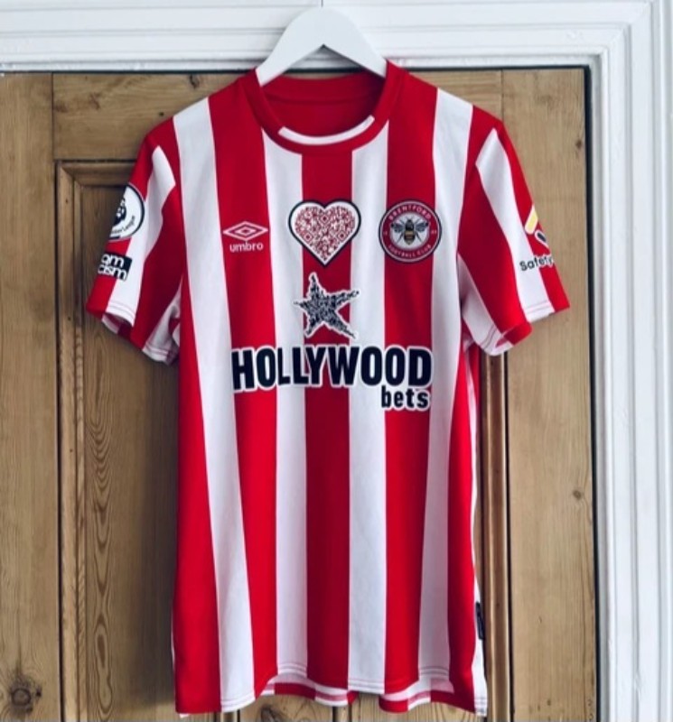 Brentford FC 2022-23 Home V2 Kit