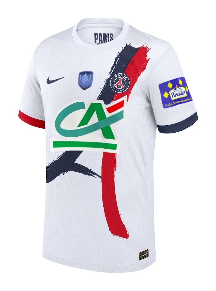 Paris Saint-Germain 2024-25 Coupe de France Away V2 Kit