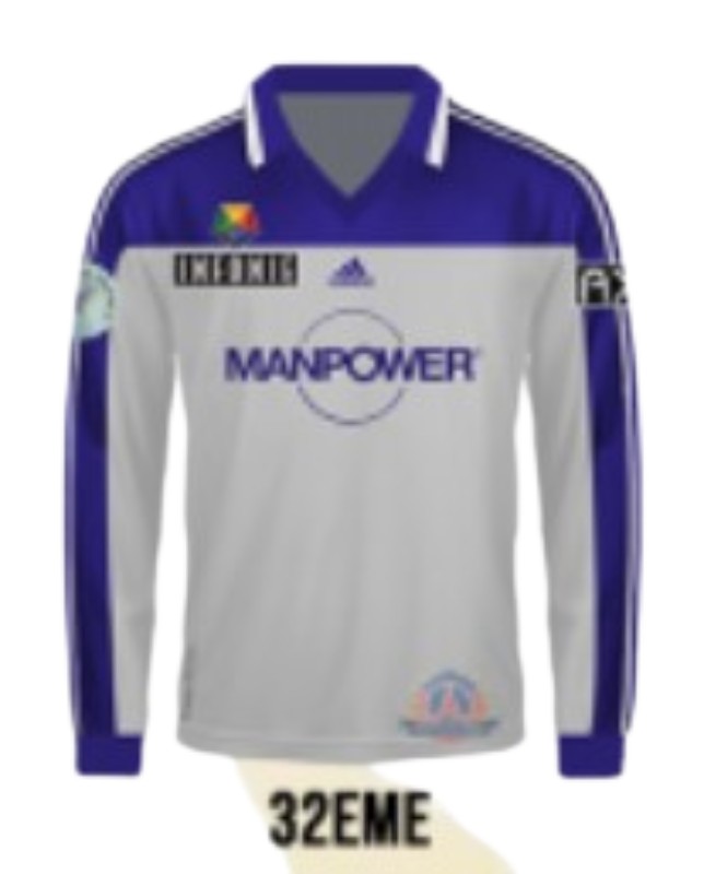 Paris Saint-Germain 2000-01 Coupe de France Away Kit