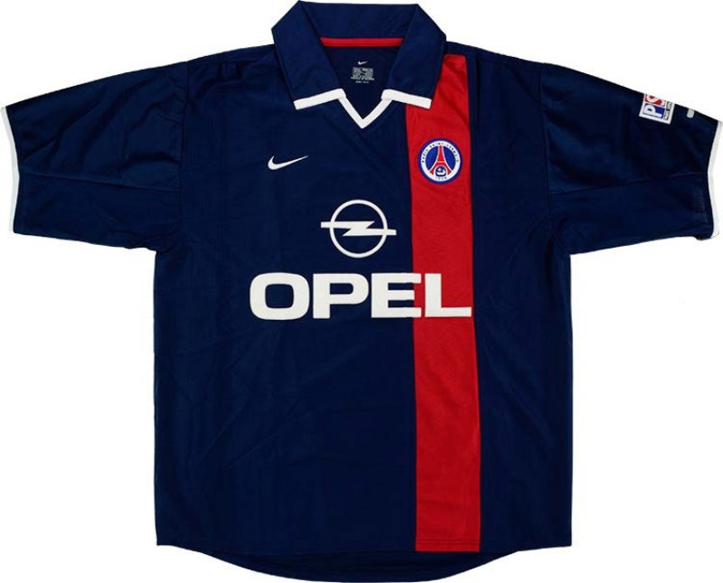 Paris Saint-Germain 2001-02 Home Kit