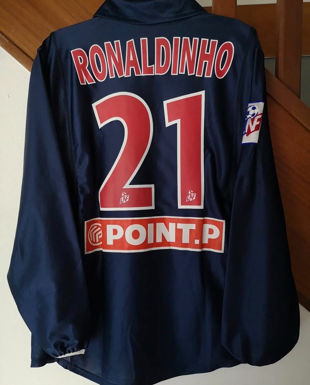 Paris Saint-Germain 2001-02 Coupe de la Ligue Home Kit