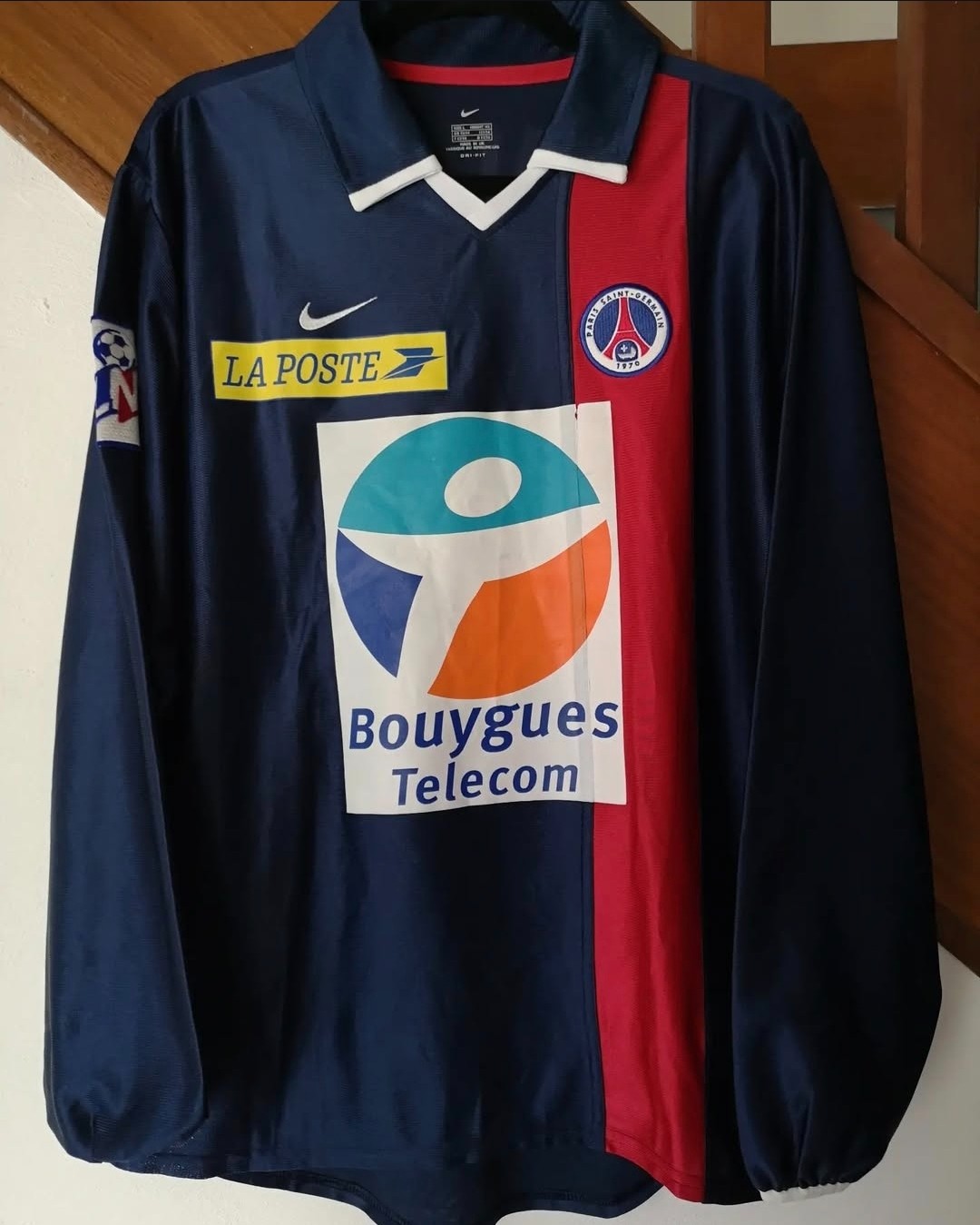 Paris Saint-Germain 2001-02 Coupe de la Ligue Home Kit
