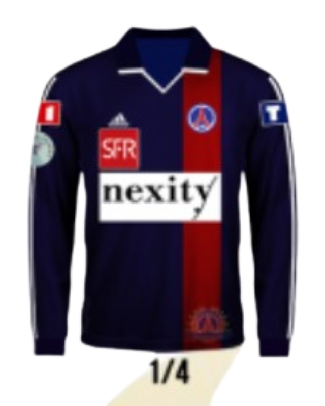 Paris Saint-Germain 2001-02 Coupe de France Away Kit