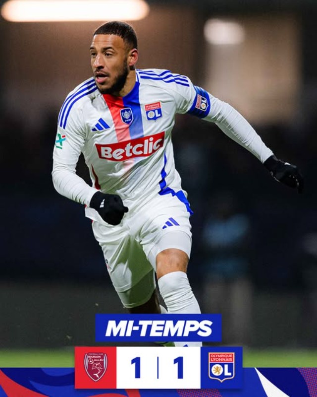 Olympique Lyonnais 2024-25 Coupe de France Home Kit