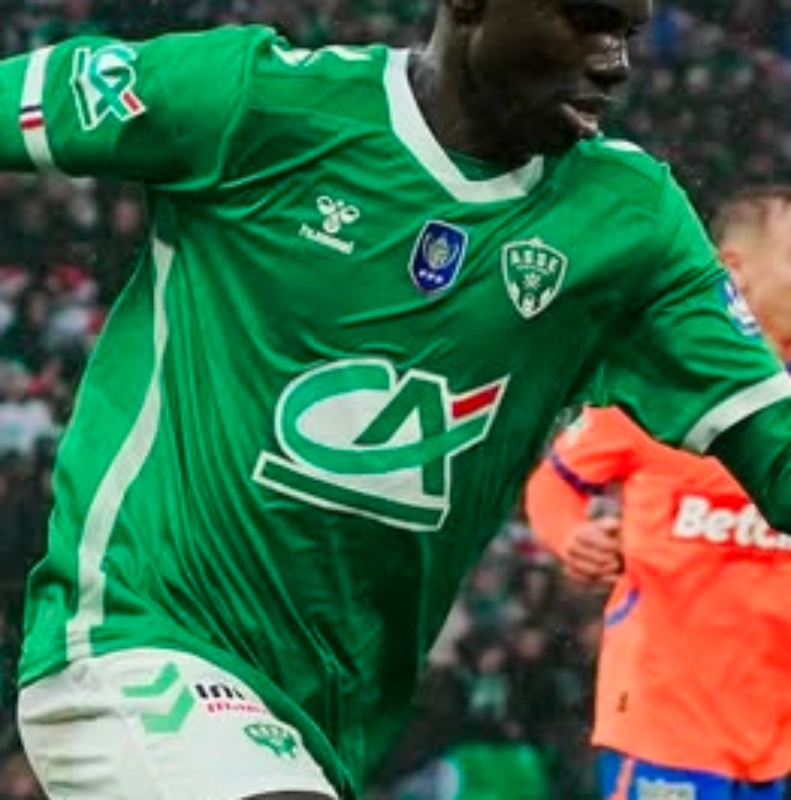 AS Saint-Étienne 2024-25 Cup Home Kit