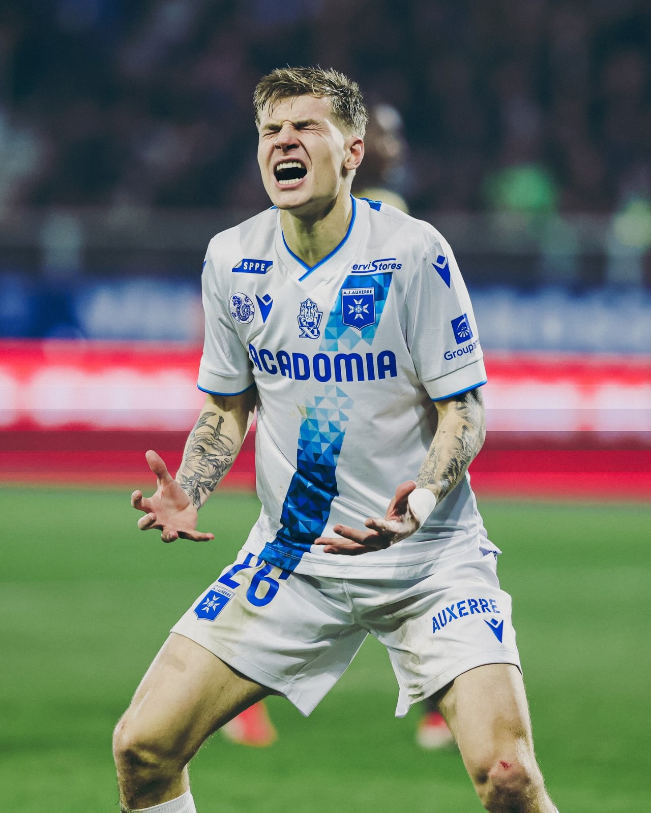 AJ Auxerre 2024-25 Home V2 Kit