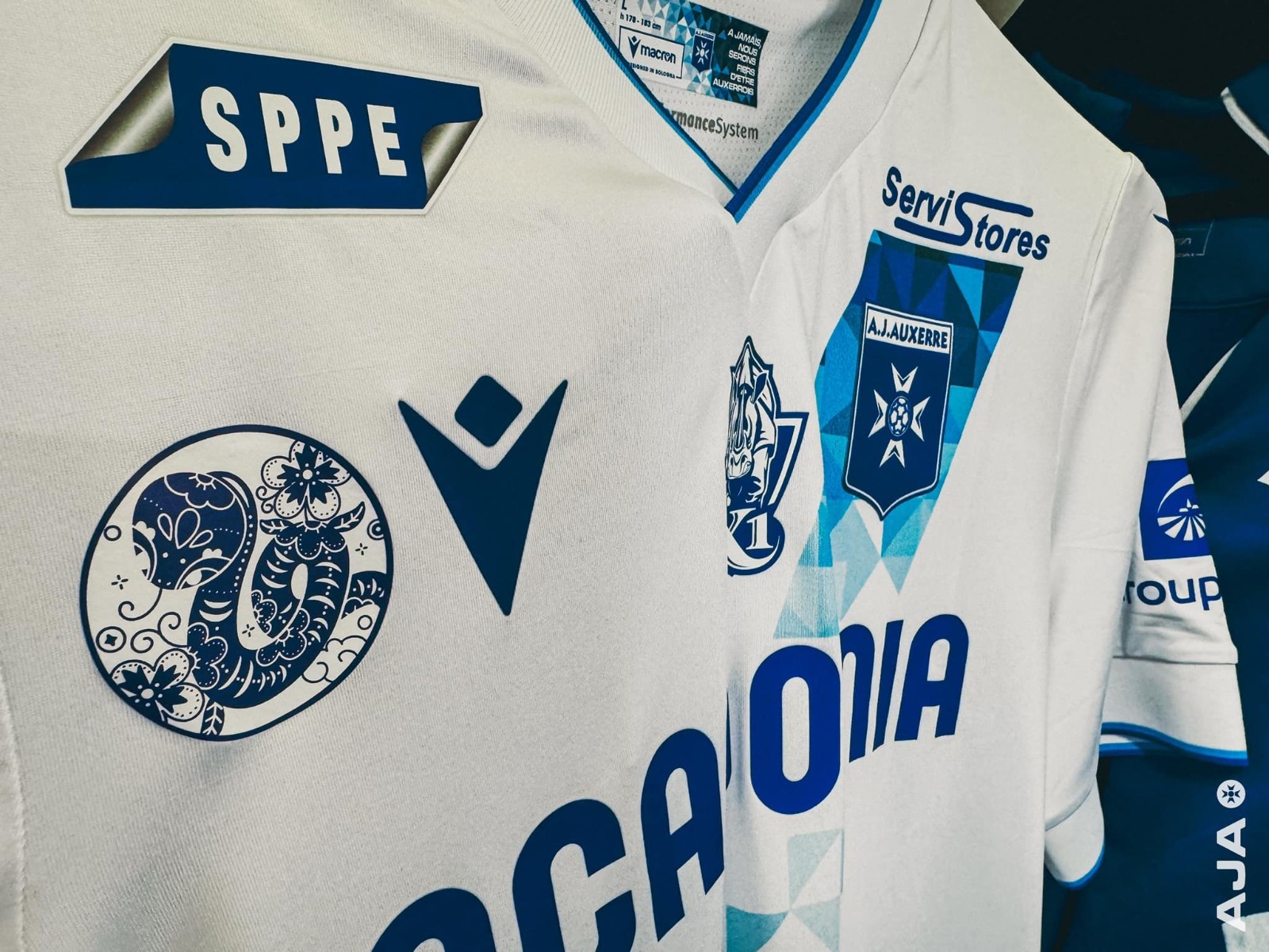 AJ Auxerre 2024-25 Home V2 Kit